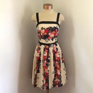 Myrthewood Floral Mini Dress with Pockets